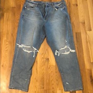 AE mom jeans